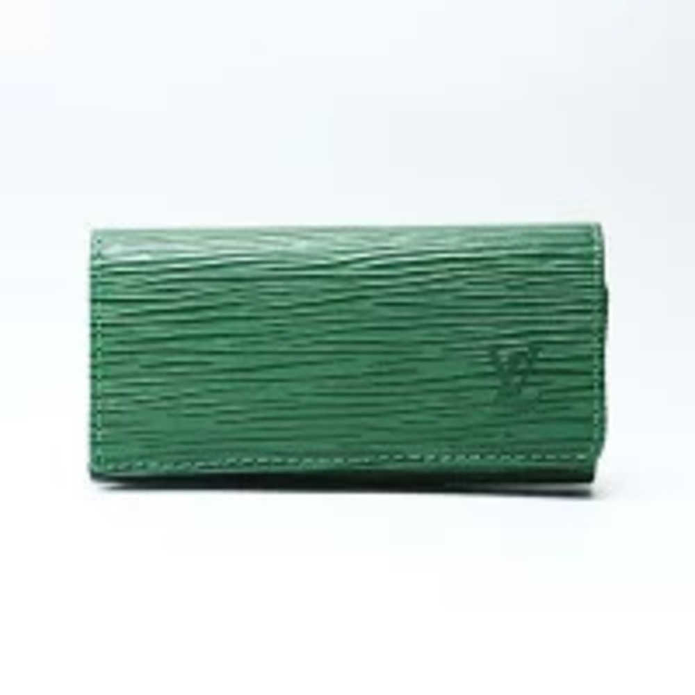 Louis Vuitton Epi Multicles Key Case Wallet Green